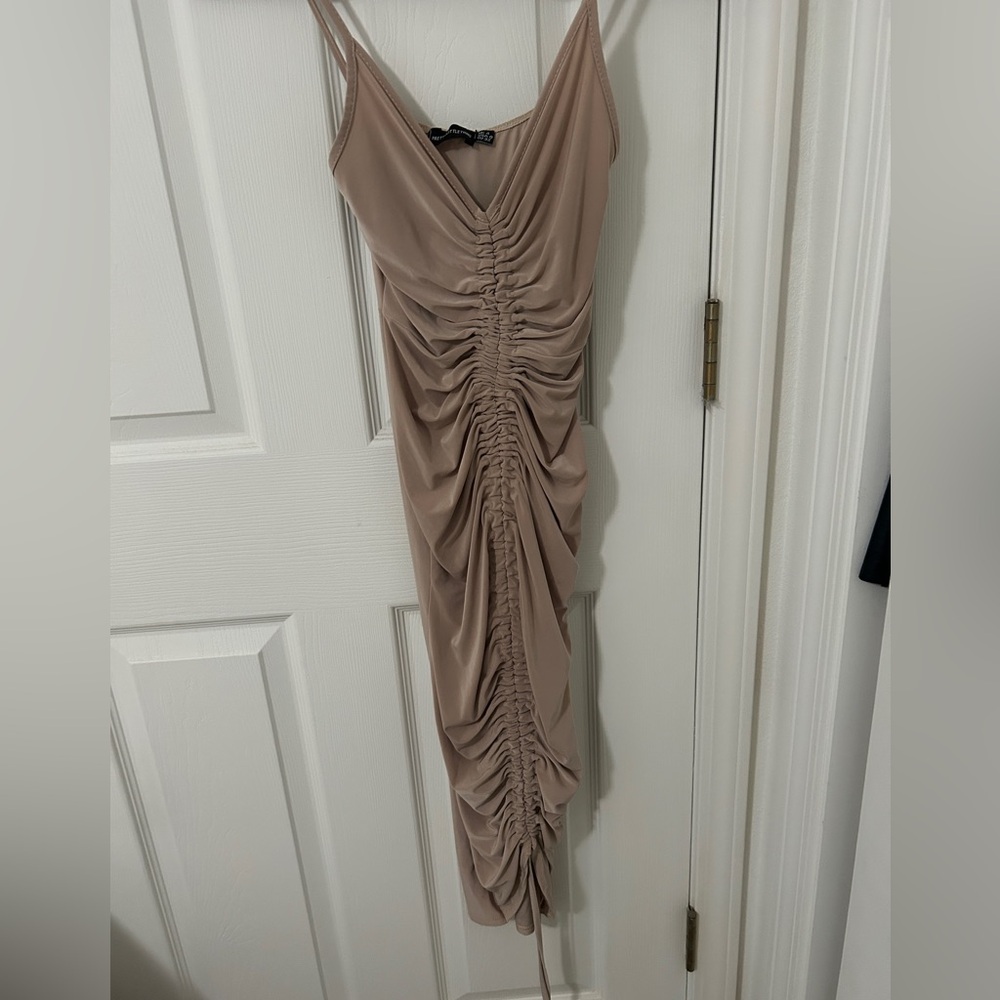 PrettyLittleThing ruched dress